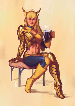 Magik Pin Up